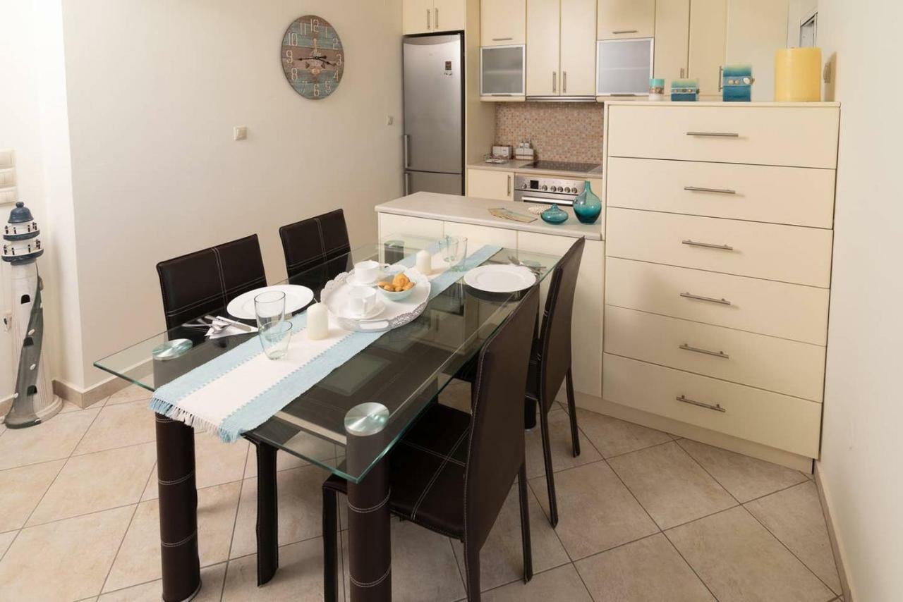 Seaview Flat Steps To The Beach Karavostasi  Luaran gambar