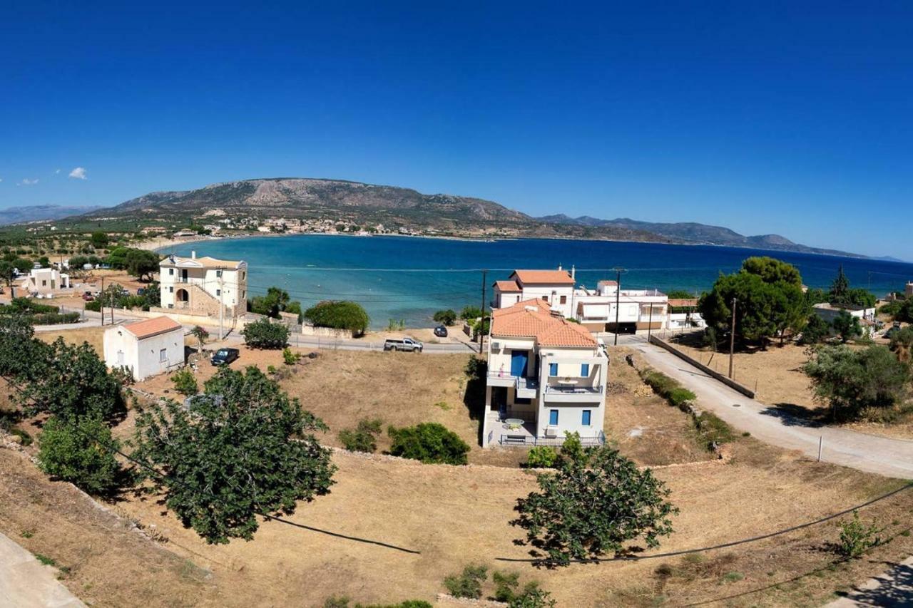 Seaview Flat Steps To The Beach Karavostasi  Luaran gambar
